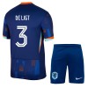 Holland De Ligt 3 Børn Udebane EM 2024 - Fodboldtrøjer (S/S)